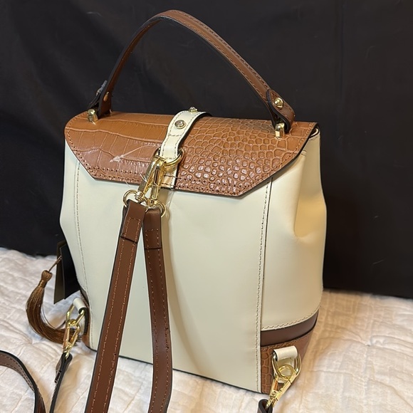 House of Harlow 1960 Italy Genuine Leather Crystal Stud Mini  Backpack main image 16